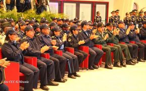 Acto de la Vigésima Promoción de Damas y Caballeros Cadetes de la Academia de Policía Walter Mendoza Martínez