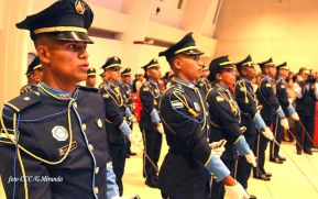 Acto de la Vigésima Promoción de Damas y Caballeros Cadetes de la Academia de Policía Walter Mendoza Martínez