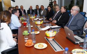Daniel se reúne con empresarios y productores de azúcar que participan en la Semana Bonsucro 2018