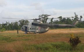 EN FOTOS: Ejército de Nicaragua trabaja para sofocar incendio en Indio Maíz