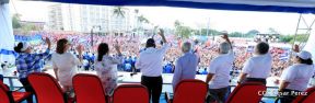 Miles claman por la Paz y la No Violencia