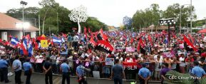 Pueblo nicaragüense camina por la paz y la tranquilidad