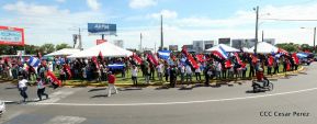 Capitalinos se movilizan por la Justicia, Paz y Vida