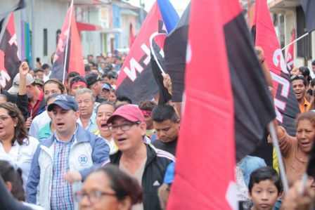 Por Nuestros Héroes del Amor que nos dejaron la obligación de mantener nuestra Nicaragua, Siempre Libre