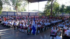 Nicaragua inaugura Año Escolar 2019 en Cantos de Vida y Esperanza
