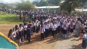 Nicaragua inaugura Año Escolar 2019 en Cantos de Vida y Esperanza