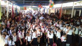 Nicaragua inaugura Año Escolar 2019 en Cantos de Vida y Esperanza