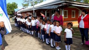 Nicaragua inaugura Año Escolar 2019 en Cantos de Vida y Esperanza
