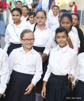 Nicaragua inaugura Año Escolar 2019 en Cantos de Vida y Esperanza