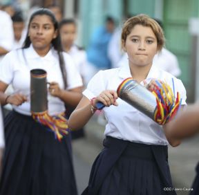 Nicaragua inaugura Año Escolar 2019 en Cantos de Vida y Esperanza
