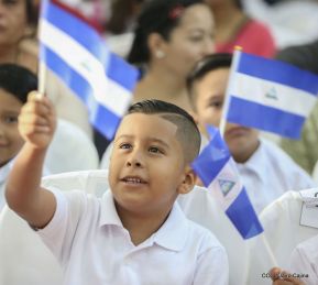 Nicaragua inaugura Año Escolar 2019 en Cantos de Vida y Esperanza