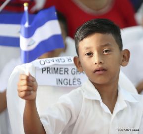 Nicaragua inaugura Año Escolar 2019 en Cantos de Vida y Esperanza