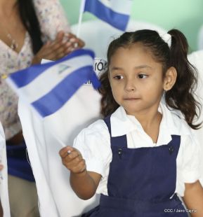 Nicaragua inaugura Año Escolar 2019 en Cantos de Vida y Esperanza