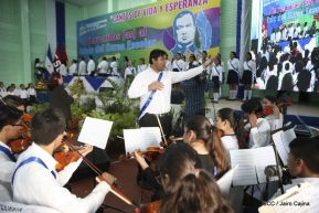 Nicaragua inaugura Año Escolar 2019 en Cantos de Vida y Esperanza