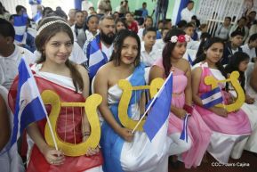 Nicaragua inaugura Año Escolar 2019 en Cantos de Vida y Esperanza