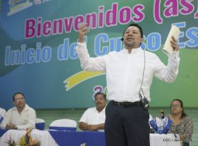 Nicaragua inaugura Año Escolar 2019 en Cantos de Vida y Esperanza