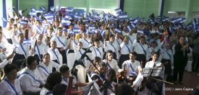 Nicaragua inaugura Año Escolar 2019 en Cantos de Vida y Esperanza