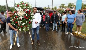 63 aniversario del paso a la inmortalidad del héroe nacional Rigoberto López Pérez