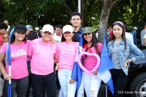 Caminata en saludo al Día Internacional de Lucha contra el Cáncer de Mama