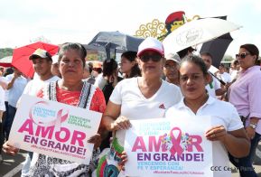 Caminata en saludo al Día Internacional de Lucha contra el Cáncer de Mama