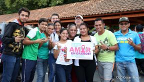 Caminata en saludo al Día Internacional de Lucha contra el Cáncer de Mama