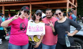 Caminata en saludo al Día Internacional de Lucha contra el Cáncer de Mama