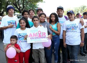 Caminata en saludo al Día Internacional de Lucha contra el Cáncer de Mama