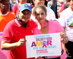 Caminata en saludo al Día Internacional de Lucha contra el Cáncer de Mama
