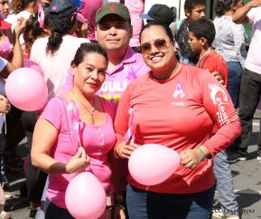 Caminata en saludo al Día Internacional de Lucha contra el Cáncer de Mama