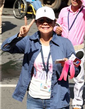 Caminata en saludo al Día Internacional de Lucha contra el Cáncer de Mama