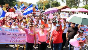 Caminata en saludo al Día Internacional de Lucha contra el Cáncer de Mama