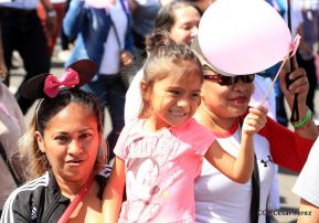 Caminata en saludo al Día Internacional de Lucha contra el Cáncer de Mama