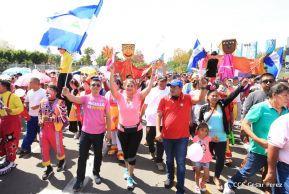 Caminata en saludo al Día Internacional de Lucha contra el Cáncer de Mama