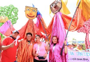 Caminata en saludo al Día Internacional de Lucha contra el Cáncer de Mama