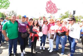 Caminata en saludo al Día Internacional de Lucha contra el Cáncer de Mama