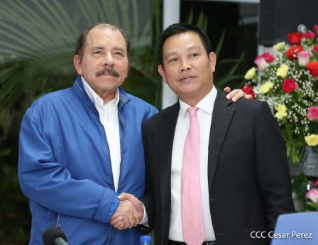 Hermandad y compañerismo en reunión del presidente Daniel Ortega y vicepresidenta Rosario Murillo con delegación de alto nivel de Vietnam