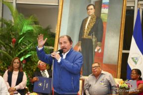 Presidente Daniel Ortega entregó la Orden de la Independencia Cultural Rubén Darío y medallas de Excelencia al mérito