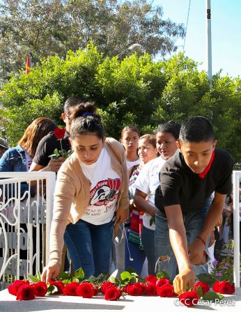 Desborde de Amor en homenaje a los héroes y mártires de Los Sabogales