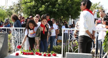Desborde de Amor en homenaje a los héroes y mártires de Los Sabogales