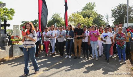 Desborde de Amor en homenaje a los héroes y mártires de Los Sabogales