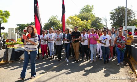 Desborde de Amor en homenaje a los héroes y mártires de Los Sabogales