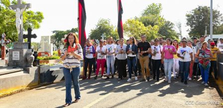 Desborde de Amor en homenaje a los héroes y mártires de Los Sabogales