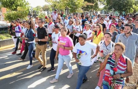Desborde de Amor en homenaje a los héroes y mártires de Los Sabogales