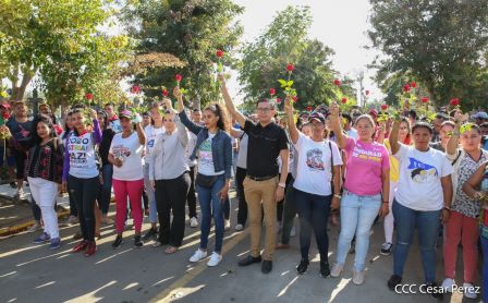 Desborde de Amor en homenaje a los héroes y mártires de Los Sabogales