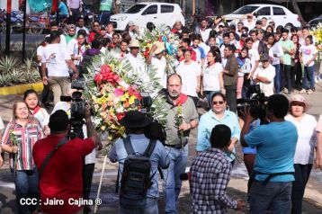 Desborde de Amor en homenaje a los héroes y mártires de Los Sabogales