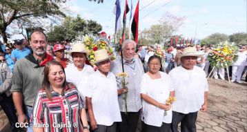 Desborde de Amor en homenaje a los héroes y mártires de Los Sabogales