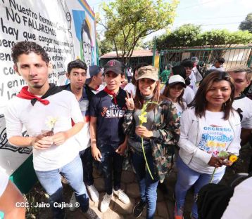 Desborde de Amor en homenaje a los héroes y mártires de Los Sabogales