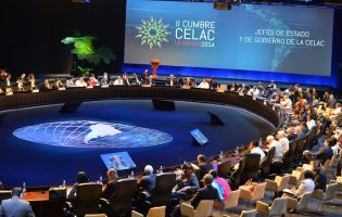 Presidente Daniel durante II Cumbre CELAC en Cuba