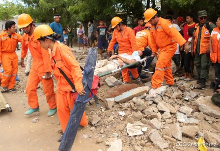 Ejercicio Nacional para Proteger la Vida en Situaciones Multiamenazas en Nicaragua