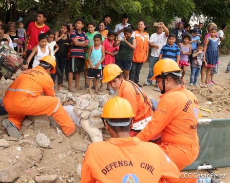 Ejercicio Nacional para Proteger la Vida en Situaciones Multiamenazas en Nicaragua
